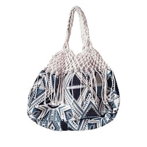 A & B America and Beyond Bohemian Fringe Shoulder Bag